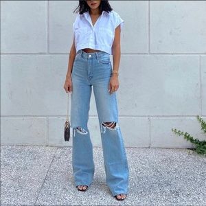 Zara 90s Full Length Jeans